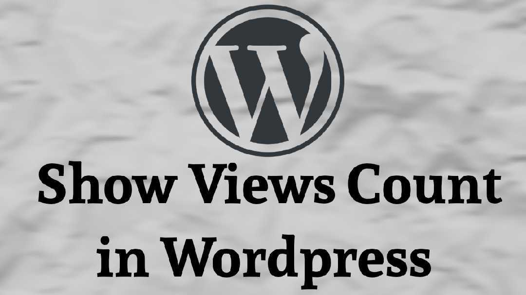 Read more about the article How To Show Views Count In Every Post – WordPress 2020 Latest