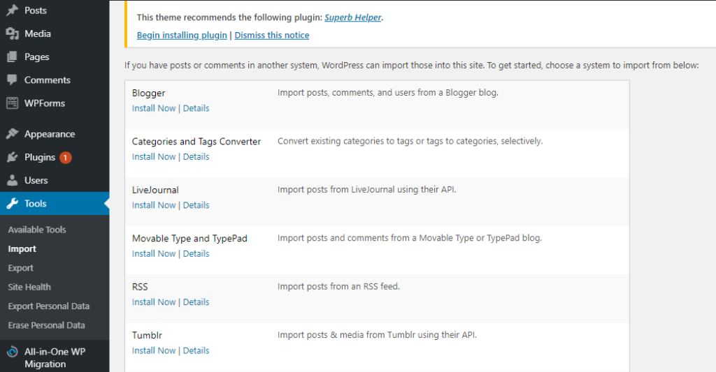 How to copy posts/content from one WordPress site to another 2020 MOVE POSTS IN WORDPRESS Copy posts MOVE POSTS IN WORDPRESS