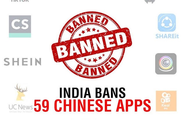 Apps banned in india - Government banned 59 Chinese Apps from Play Store 59 banned apps APPS BANNED IN INDIA