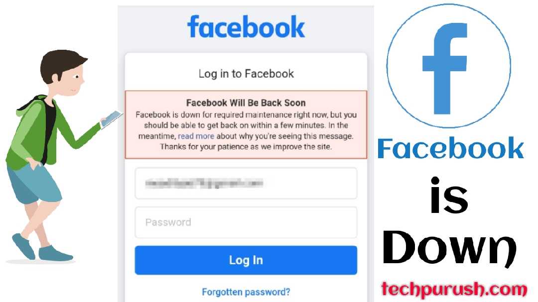 Facebook is down