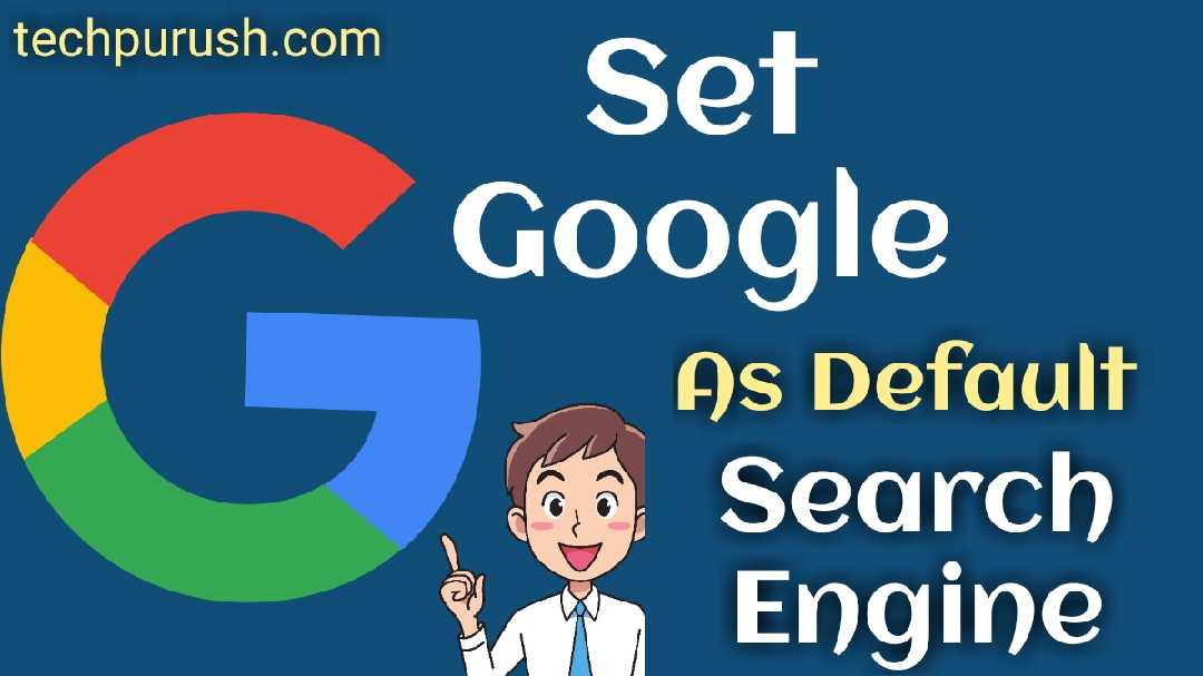 Shortcut to Shutdown Windows Set Google as Default Search Engine